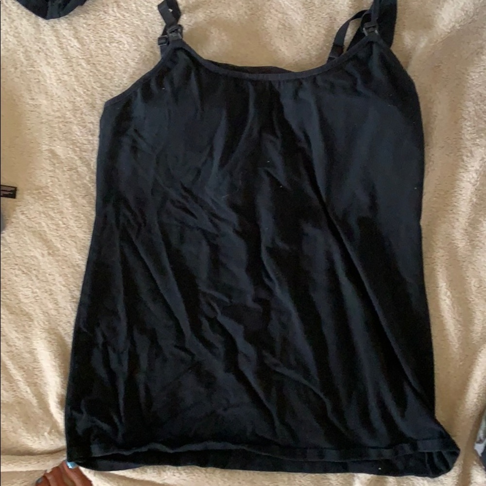 Nursing cami tank top